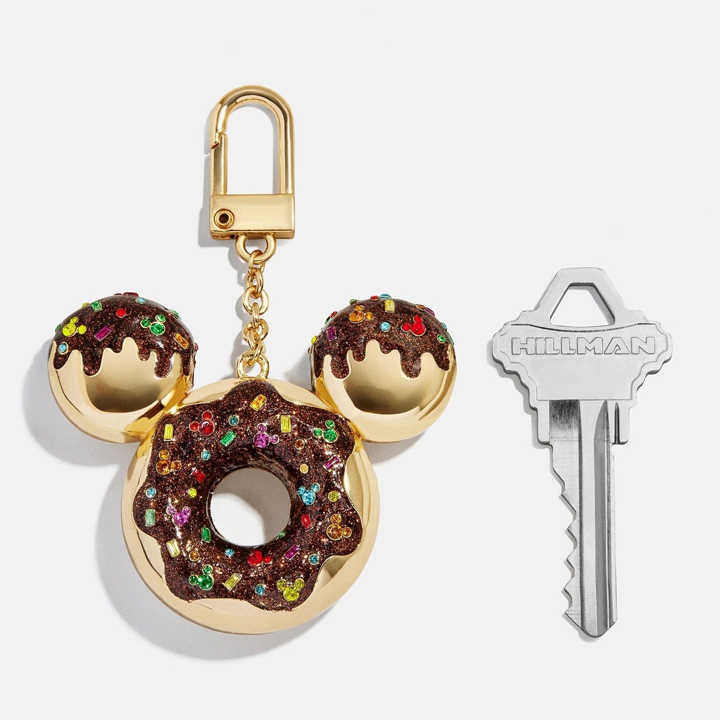 Disney Mickey Mouse Chocolate Donut Bag Charm - Disney Chocolate Donut Bag Charm