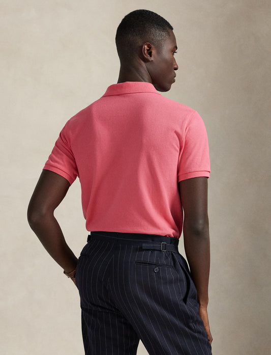 Polo Ralph Lauren - Custom Fit Mesh Polo - Hot Pink