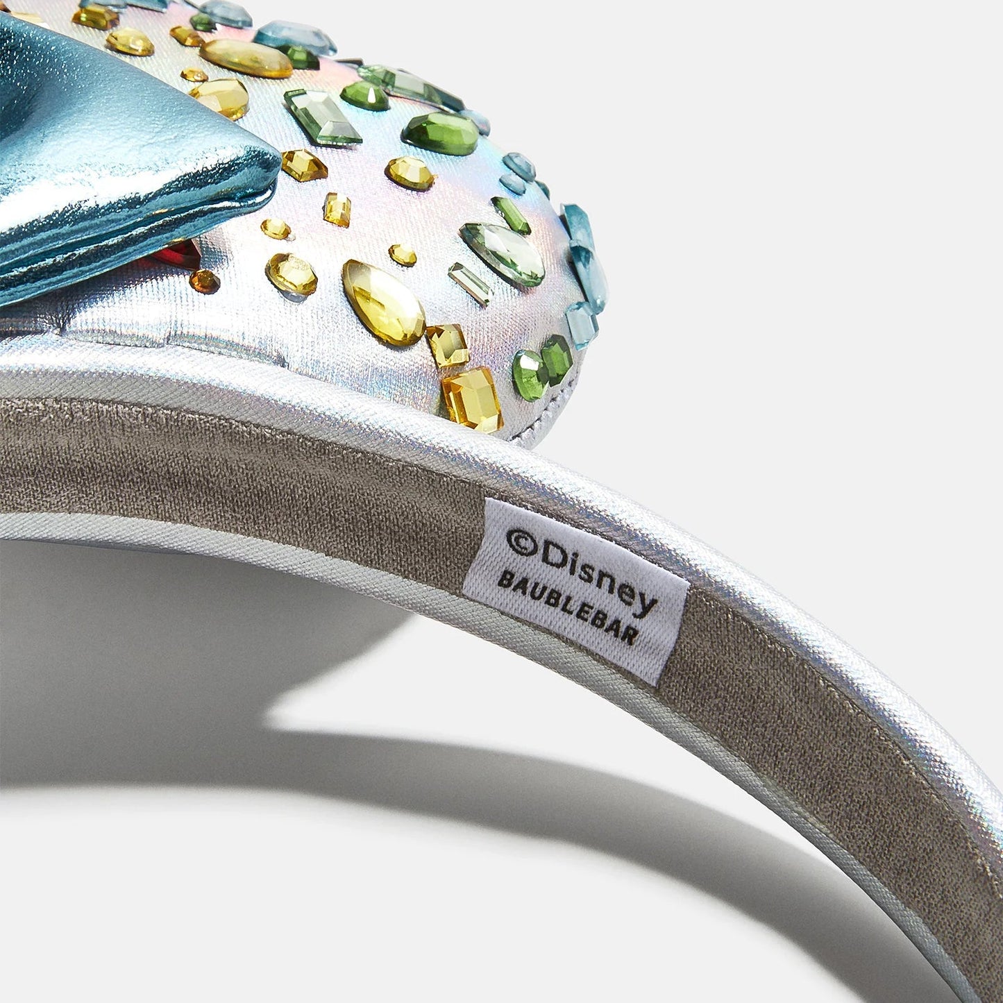 Disney Minnie Mouse Blue Iridescent Headband - Minnie Mouse Blue Iridescent Ears