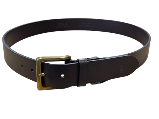Polo Ralph Lauren - Leather Belt - Adjustable - Brown