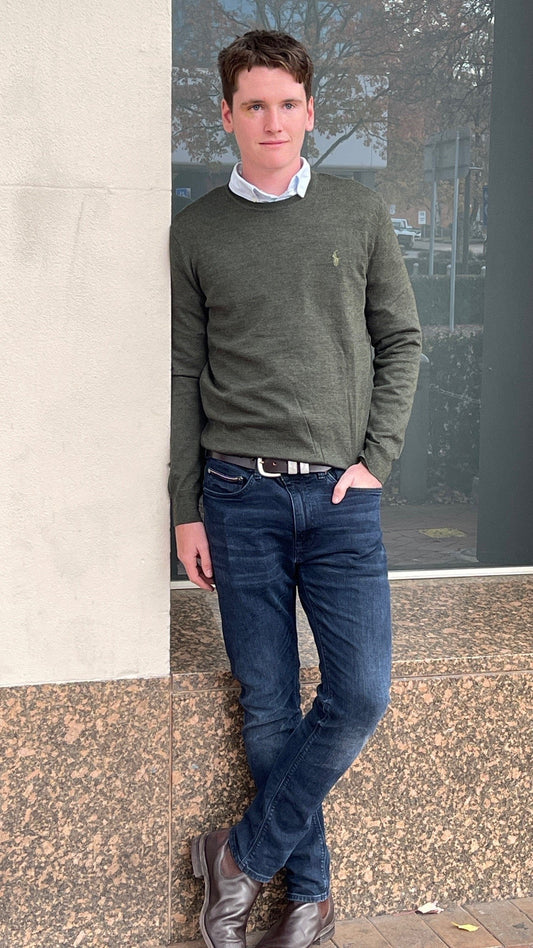 Polo Ralph Lauren - Washable Merino Wool Sweater - Green Olive Heather