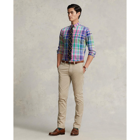 Polo Ralph Lauren - Oxford Shirt - Check - Pink/Green Multi