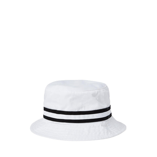 Polo Ralph Lauren - Loft Bucket Hat - White with Black Stripes