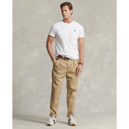 Polo Ralph Lauren - Custom Fit Jersey Crewneck T-Shirt - White