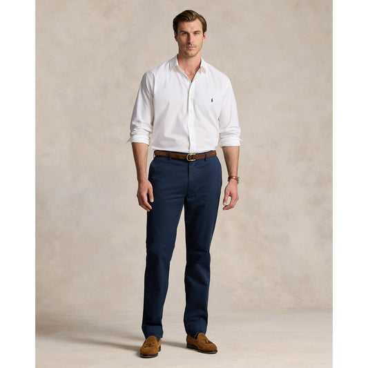 Polo Ralph Lauren - Poplin Stretch Shirt - Big & Tall Sizes - White