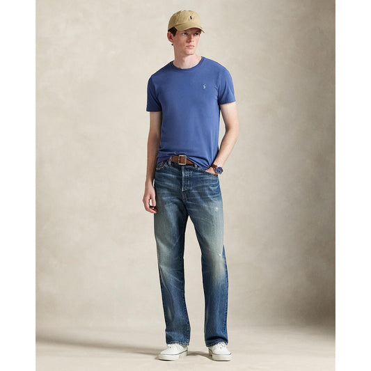 Polo Ralph Lauren - Custom Slim Fit Jersey Crewneck T-Shirt - Light Navy