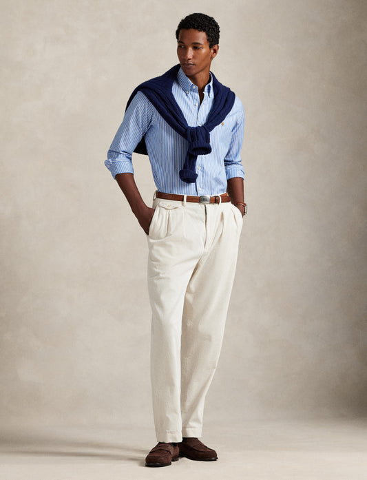 Polo Ralph Lauren - Oxford Shirt - Stripe - Blue & White
