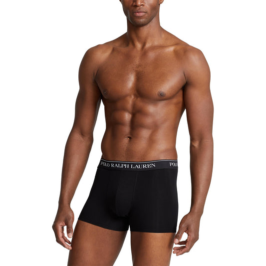 Polo Ralph Lauren - Classic Stretch Cotton Trunk - 3 Pack - Black