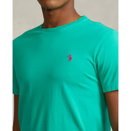 Polo Ralph Lauren - Custom Fit Jersey Crewneck T-Shirt - Green