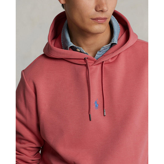 Polo Ralph Lauren - Central Pony Double Knit Hoodie - Berry