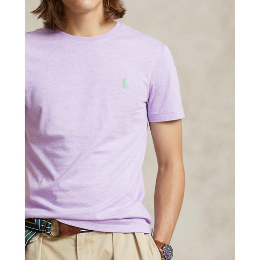 Polo Ralph Lauren - Custom Slim Fit Jersey Crewneck T-Shirt - Pastel Purple Heather