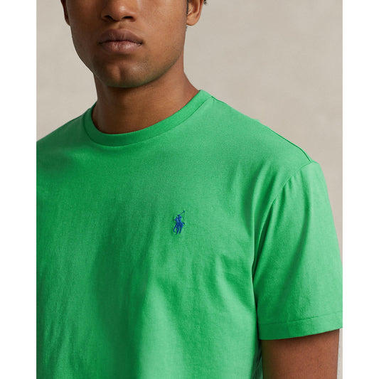Polo Ralph Lauren - Custom Slim Fit Jersey Crewneck T-Shirt - Course Green