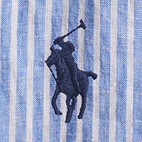 Polo Ralph Lauren - Linen Shirt - Stripe - Blue White