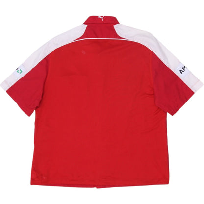 Mens Puma Ferrari Shirt Red Racing Team Logo Short Sleeve XXL