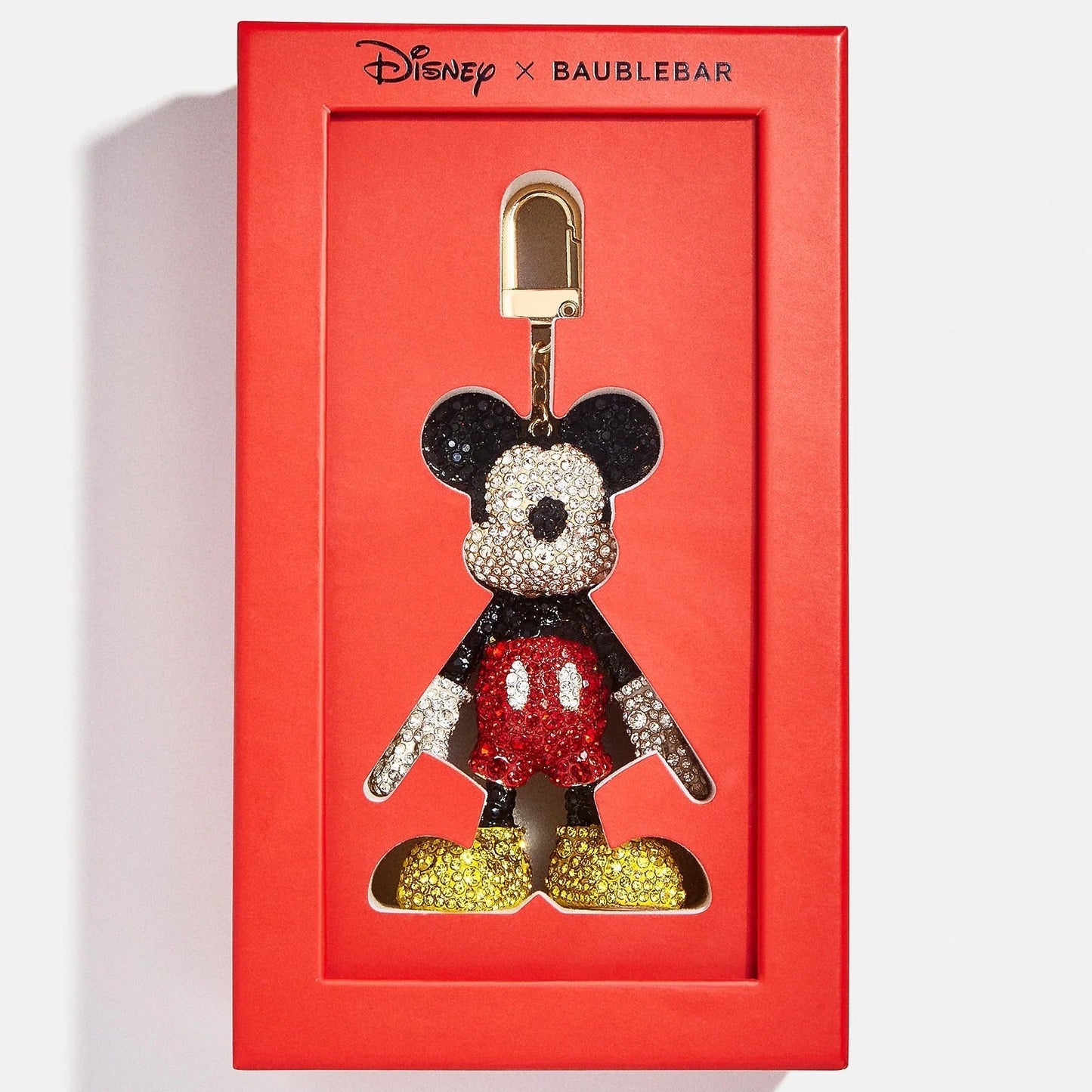 Disney Mickey Mouse Classic Pavé Bag Charm - Mickey Mouse