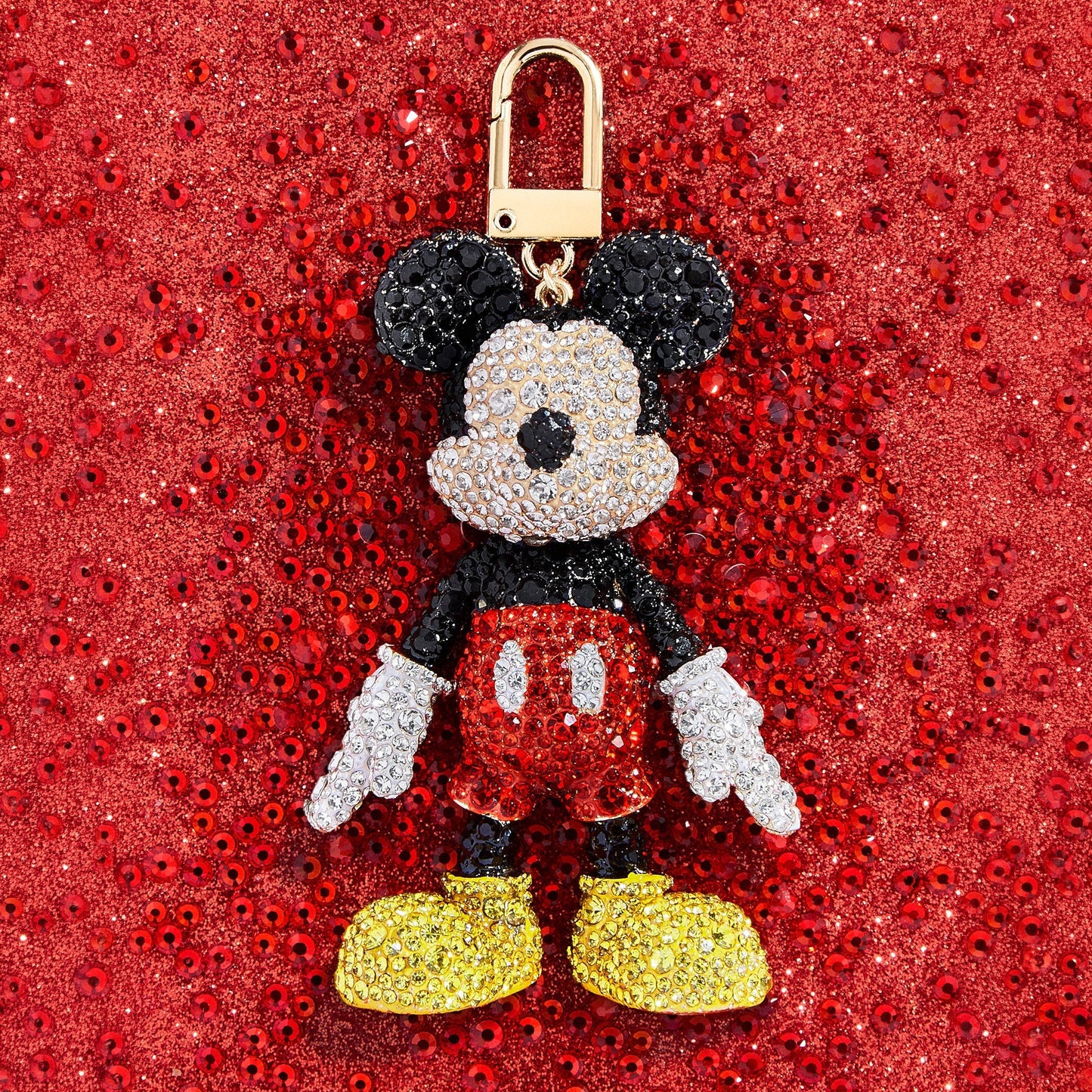 Disney Mickey Mouse Classic Pavé Bag Charm - Mickey Mouse