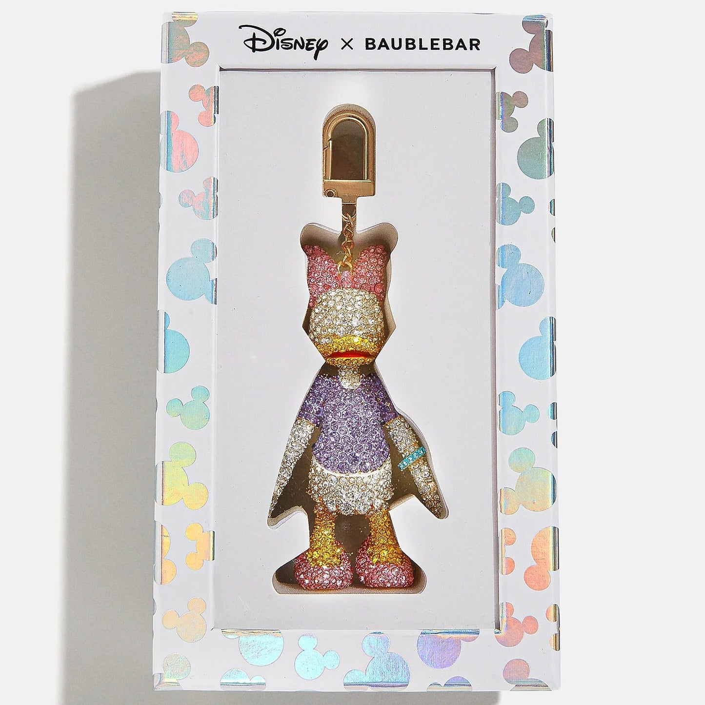 Disney Daisy Duck Classic Pavé Bag Charm - Daisy Duck