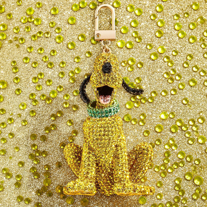 Disney Pluto Classic Pavé Bag Charm - Pluto