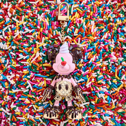 Mickey Mouse disney Bag Charm - Mickey Mouse Ice Cream