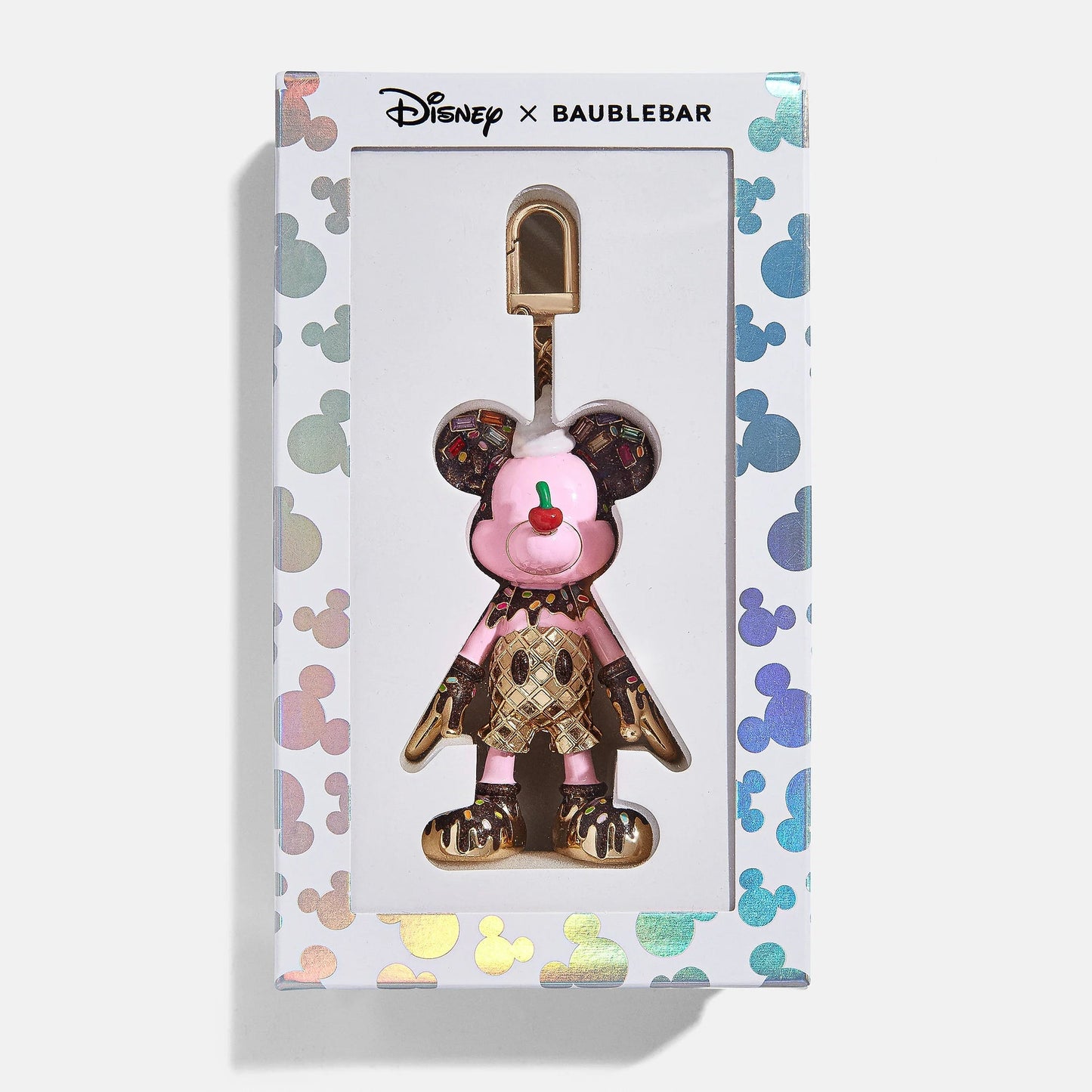 Mickey Mouse disney Bag Charm - Mickey Mouse Ice Cream
