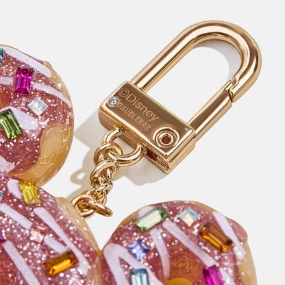 Mickey Mouse Disney Donut Bag Charm - Disney Pink Donut Bag Charm