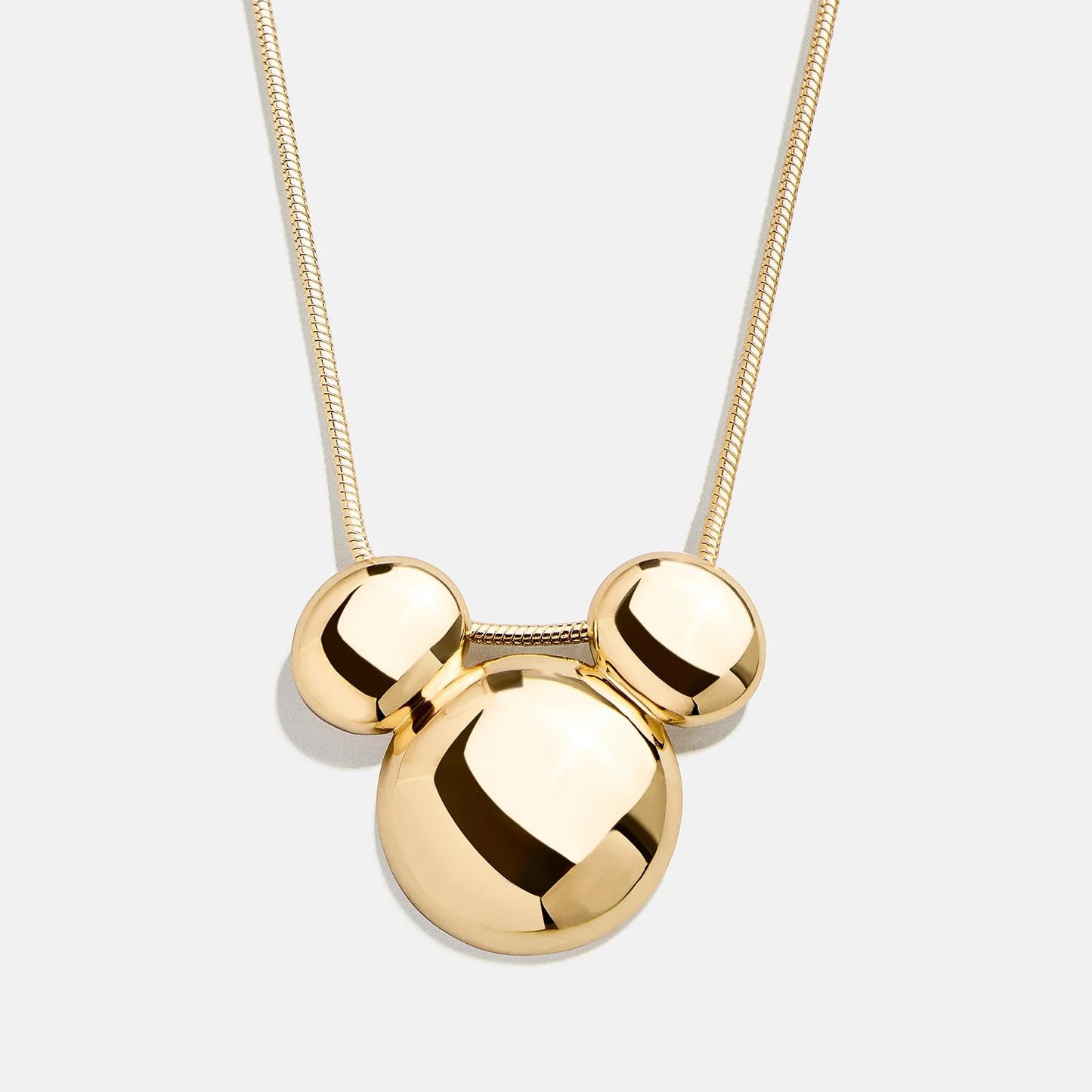 Disney Mickey Mouse Bubble Necklace - Gold