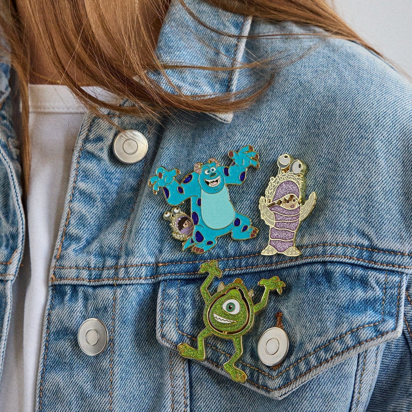 Disney Pixar Monsters, Inc. Mystery Pin Pack - Multi