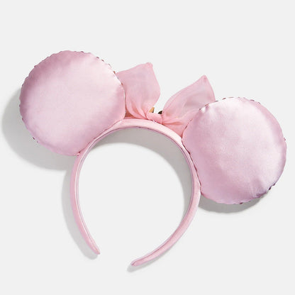 Disney Minnie Mouse Soft Pink Custom Ears Headband - Custom Soft Pink Minnie Mouse Ears