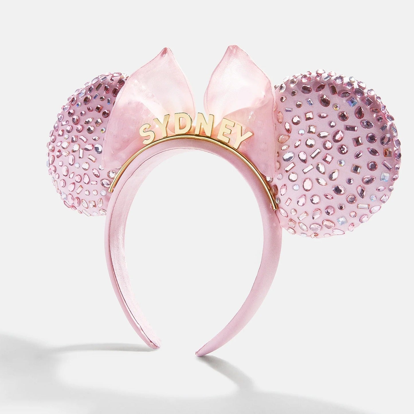 Disney Minnie Mouse Soft Pink Custom Ears Headband - Custom Soft Pink Minnie Mouse Ears