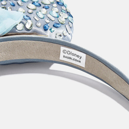 Disney Minnie Mouse Crystal Blue Custom Ears Headband - Minnie Mouse Crystal Blue Custom Ears