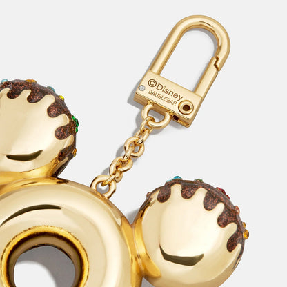 Disney Mickey Mouse Chocolate Donut Bag Charm - Disney Chocolate Donut Bag Charm