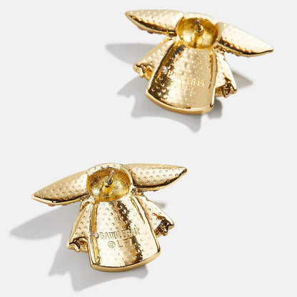 STAR WARS™ GROGU™ Earrings - Gold/Green