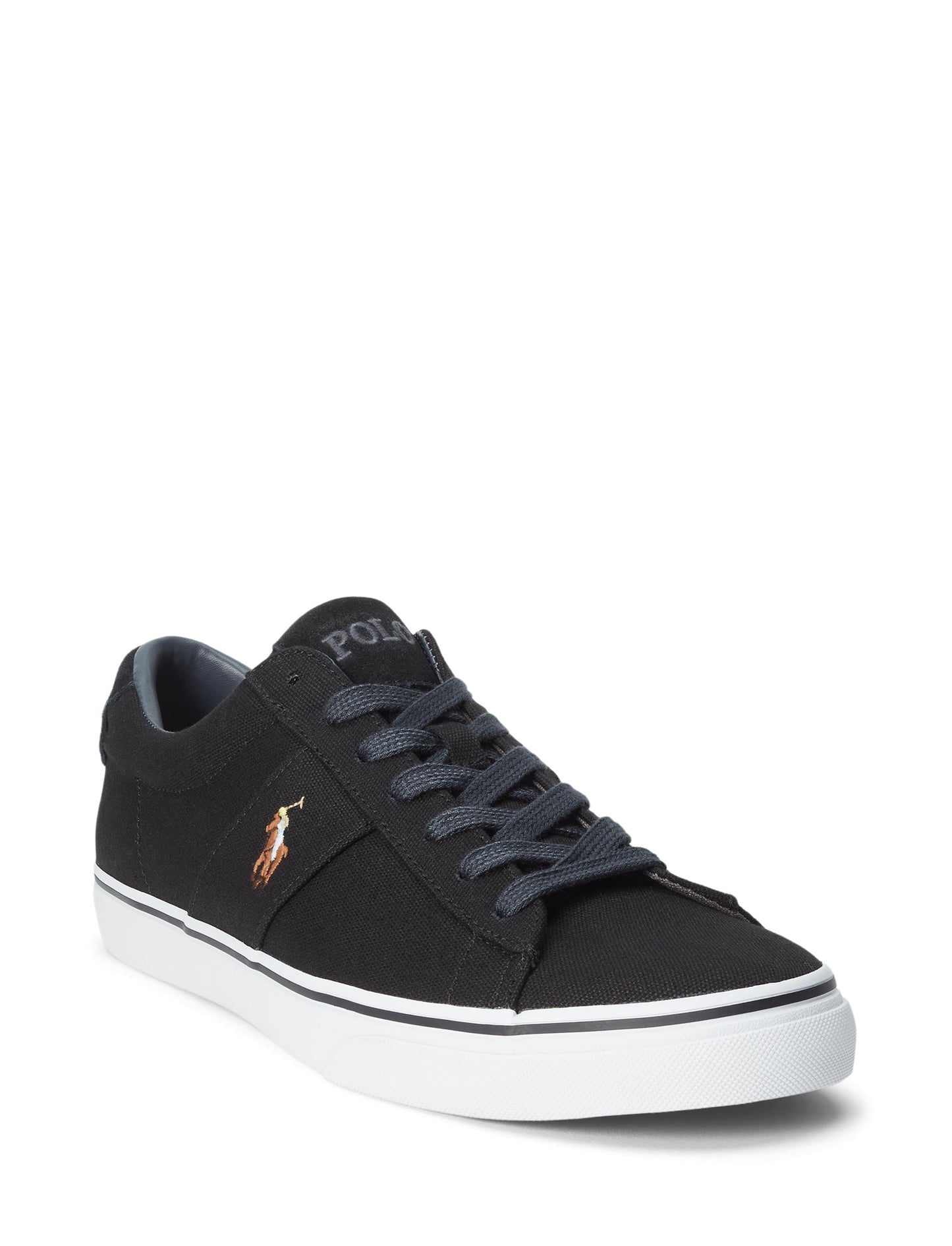 Polo Ralph Lauren - Sayer NE Sneakers - Black with White Sole