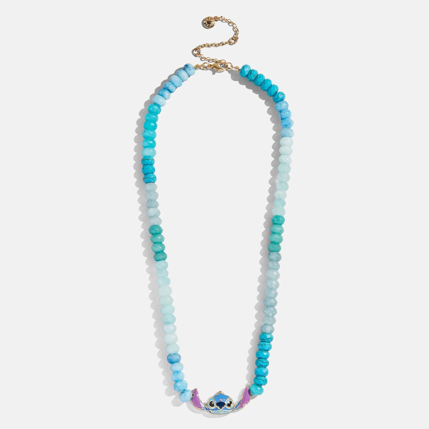 Disney Stitch Semi-Precious Necklace - Blue