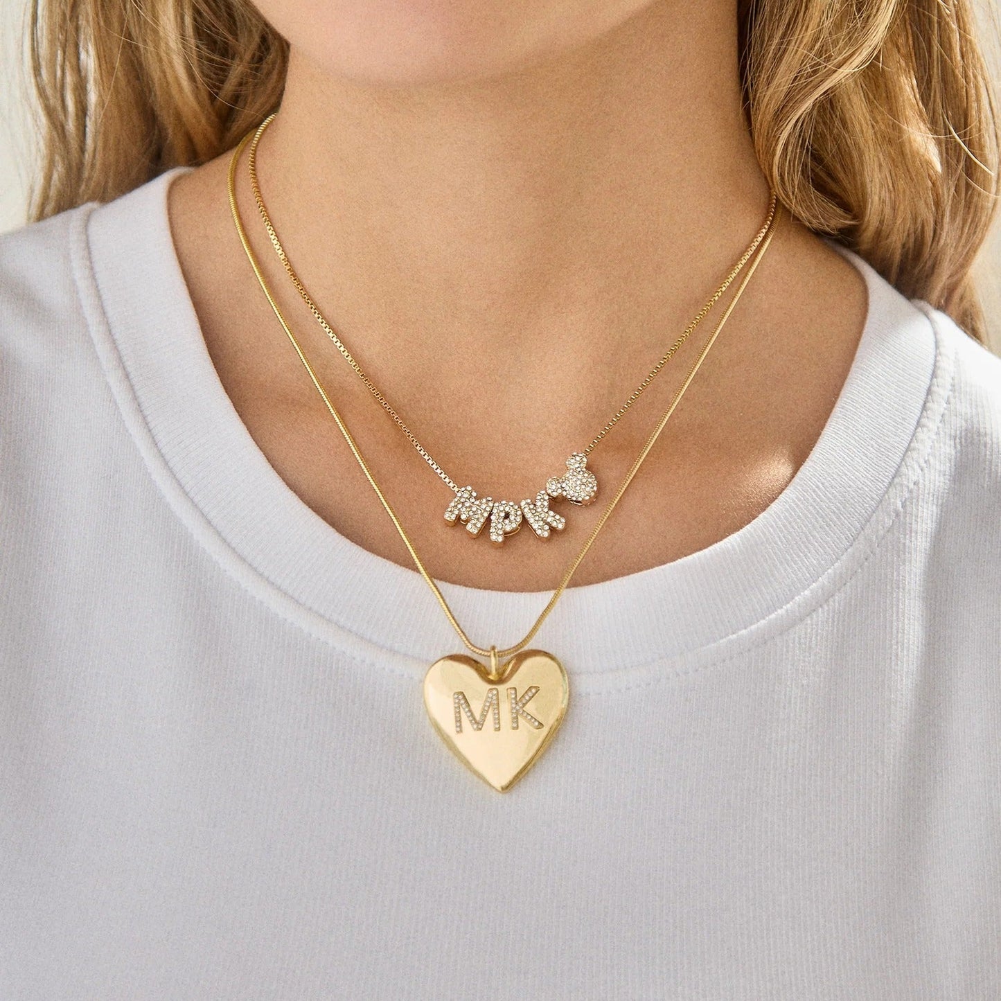 Disney Bubble Letter Custom Necklace