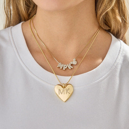 Disney Bubble Letter Custom Necklace
