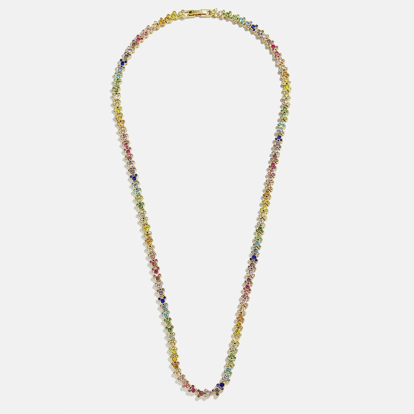 Disney Mickey Mouse Repeating Tennis Necklace - Multi