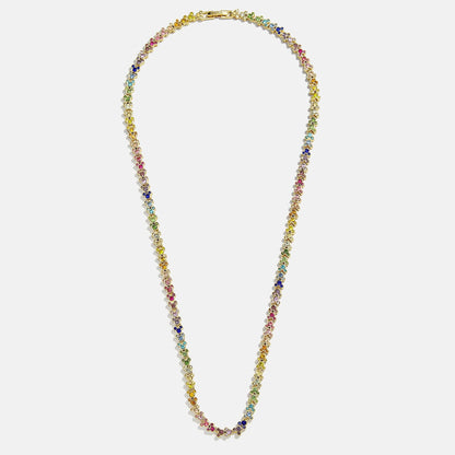 Disney Mickey Mouse Repeating Tennis Necklace - Multi