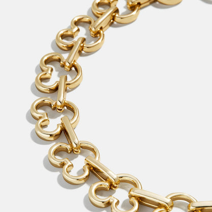 Disney Mickey Mouse Repeating Outline Bracelet - Gold