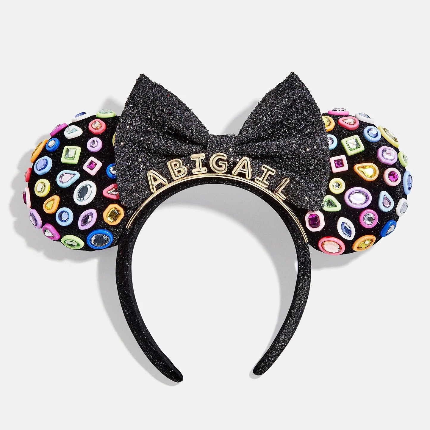 Disney Minnie Mouse Bedazzled Custom Ears Headband - Custom Bedazzled Minnie Mouse Ears