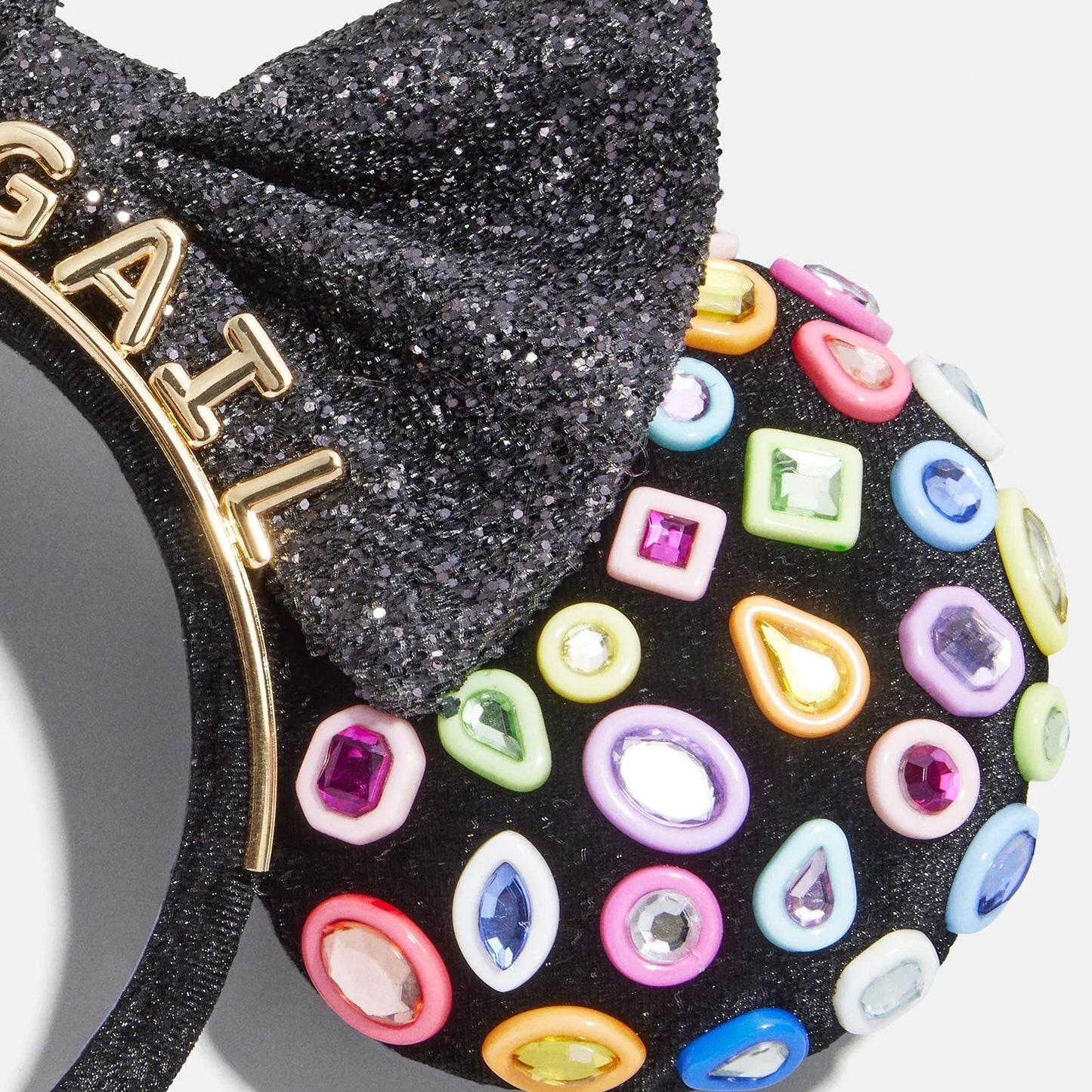 Disney Minnie Mouse Bedazzled Custom Ears Headband - Custom Bedazzled Minnie Mouse Ears