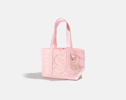 Solid Custom Alpha Tote - Soft Pink