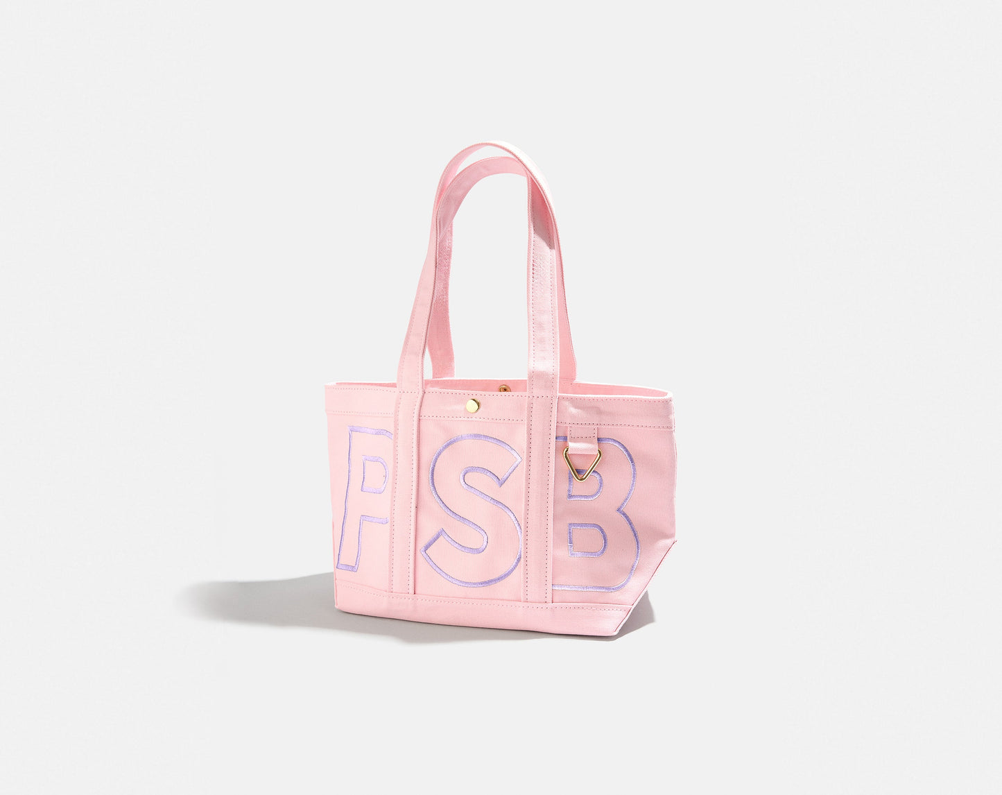 Solid Custom Alpha Tote - Soft Pink
