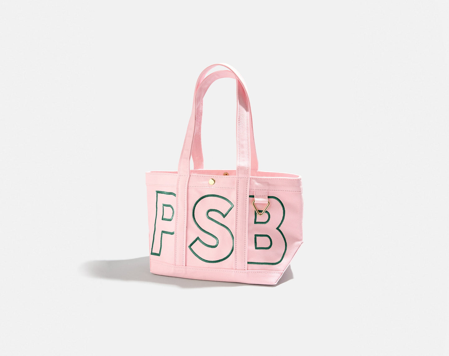Solid Custom Alpha Tote - Soft Pink