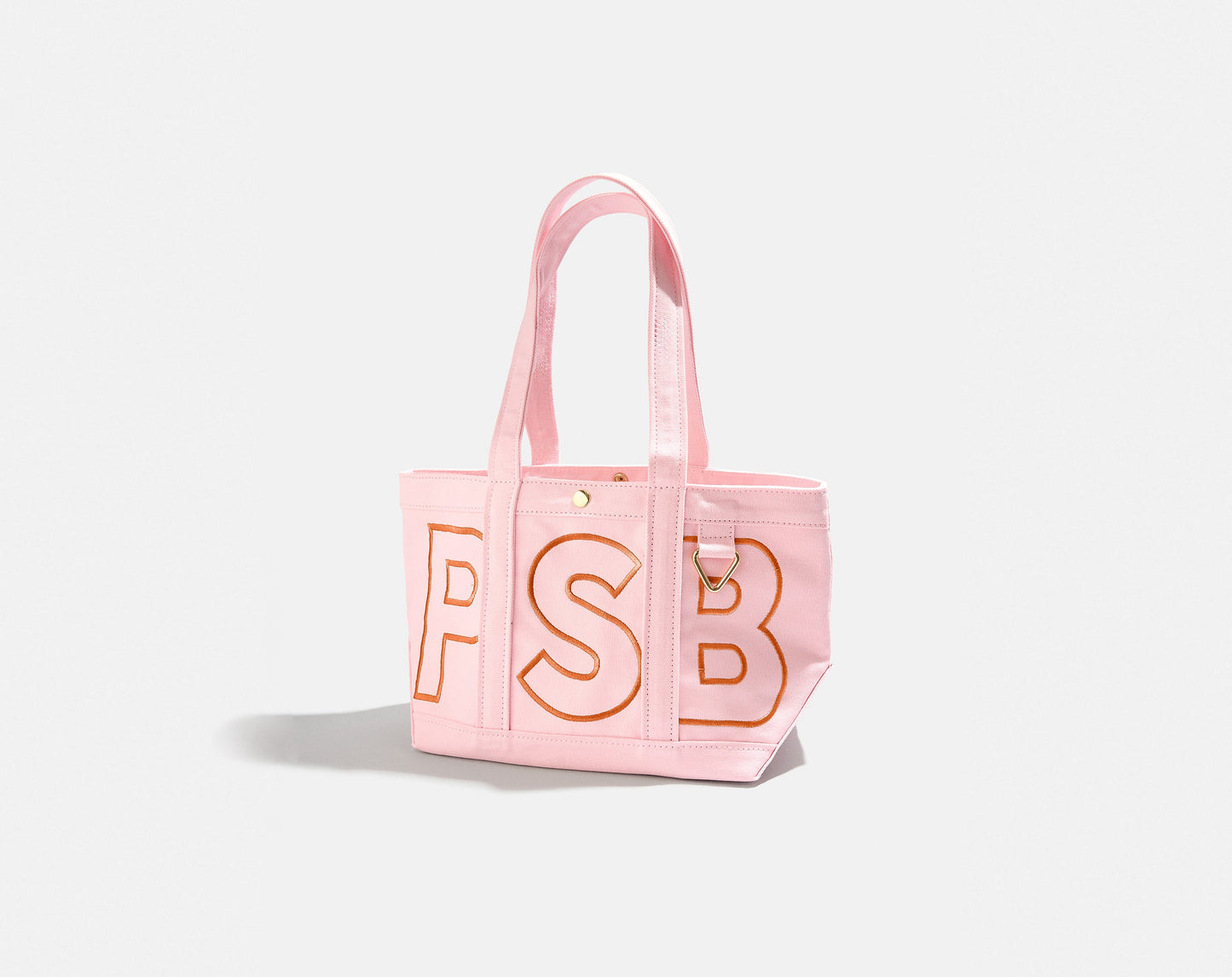 Solid Custom Alpha Tote - Soft Pink