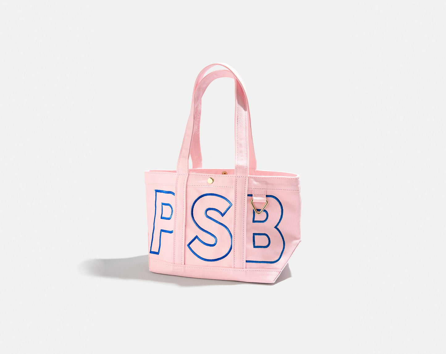 Solid Custom Alpha Tote - Soft Pink