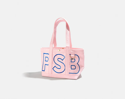 Solid Custom Alpha Tote - Soft Pink