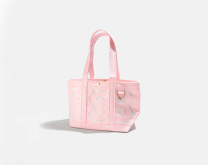 Solid Custom Alpha Tote - Soft Pink