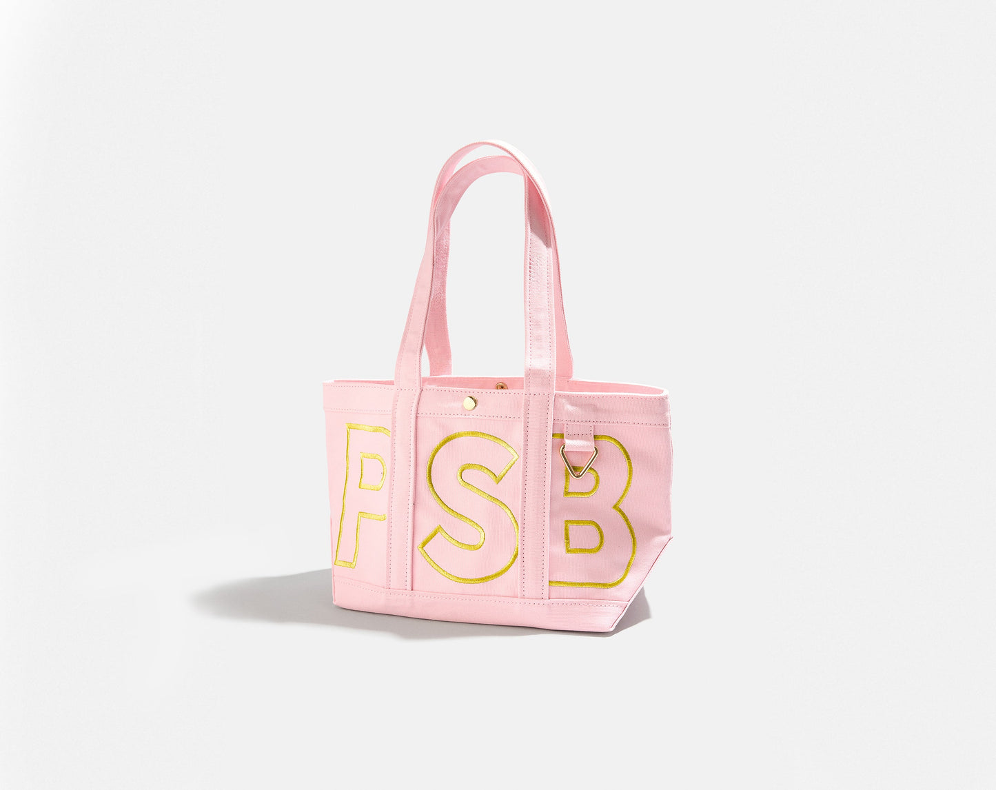 Solid Custom Alpha Tote - Soft Pink
