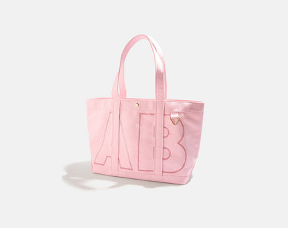 Solid Custom Alpha Tote - Soft Pink